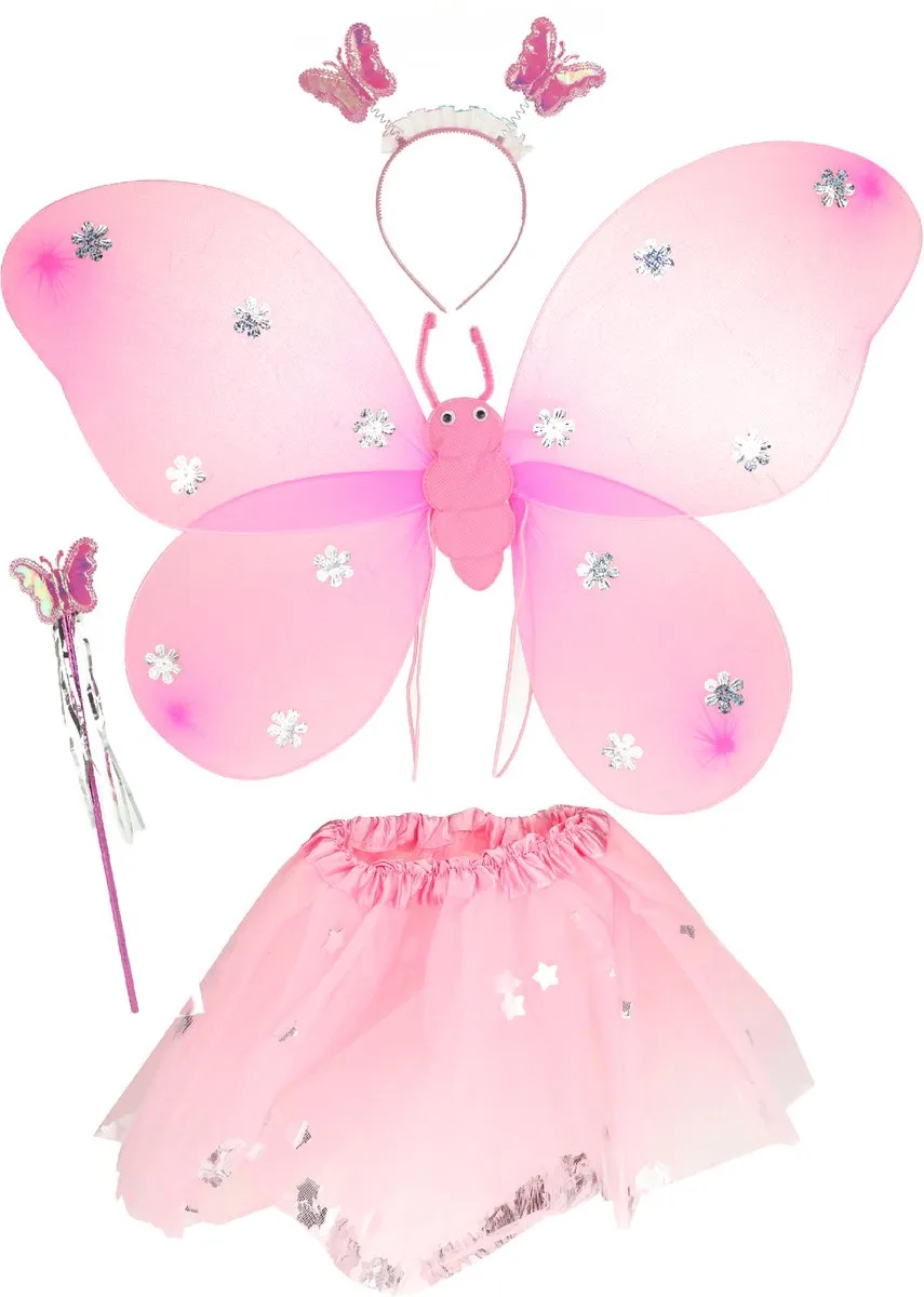 Toi-Toys Princess Friends Verkleedset Vlinderfee - Multicolor