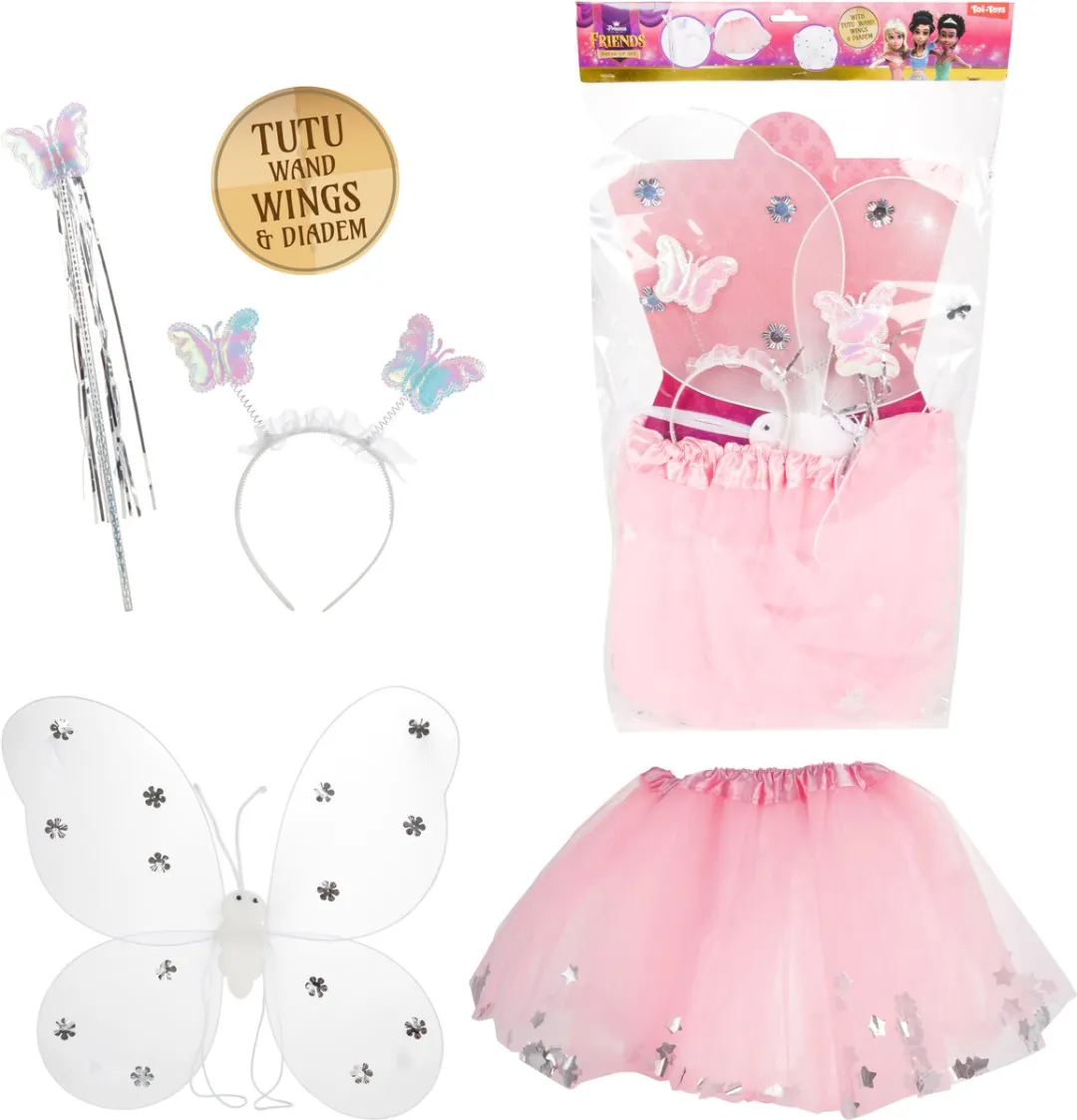 Toi-Toys Princess Friends Verkleedset Vlinderfee