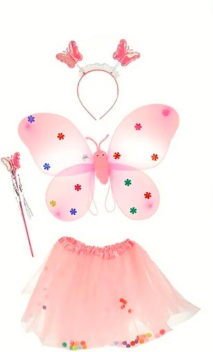Toi-Toys Princess Friends Verkleedset Vlinderfee - Multicolor