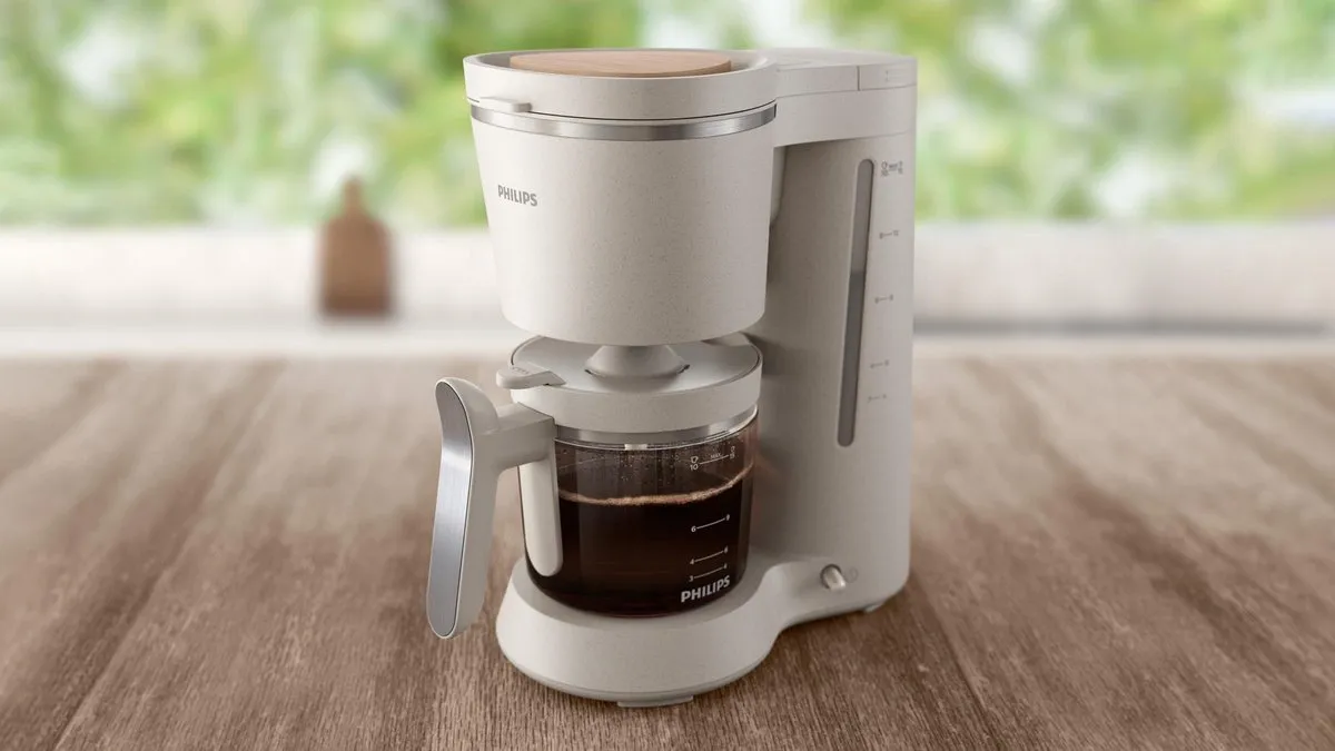 Philips HD5120/00 Filterkoffiezetapparaat 15 Kopjes - 1,2L - Zwart/wit