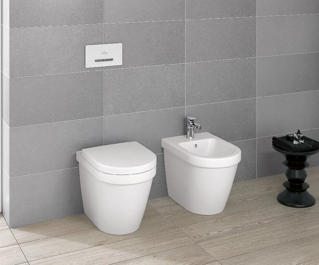 Villeroy & Boch ViConnect E300 DF Bedieningsplaat Wit Glans - afbeelding 4 van 6