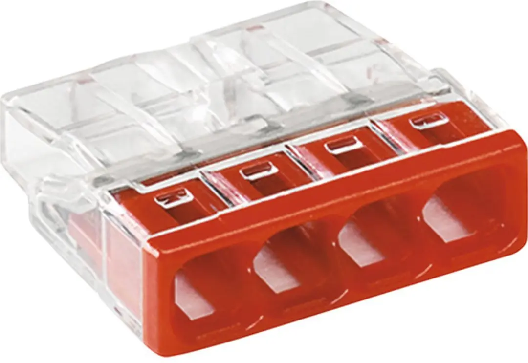 WAGO 2273-204 Mini Lasklem 4-voudig - 0.5-2.5mm² - 20 stuks - afbeelding 4 van 4