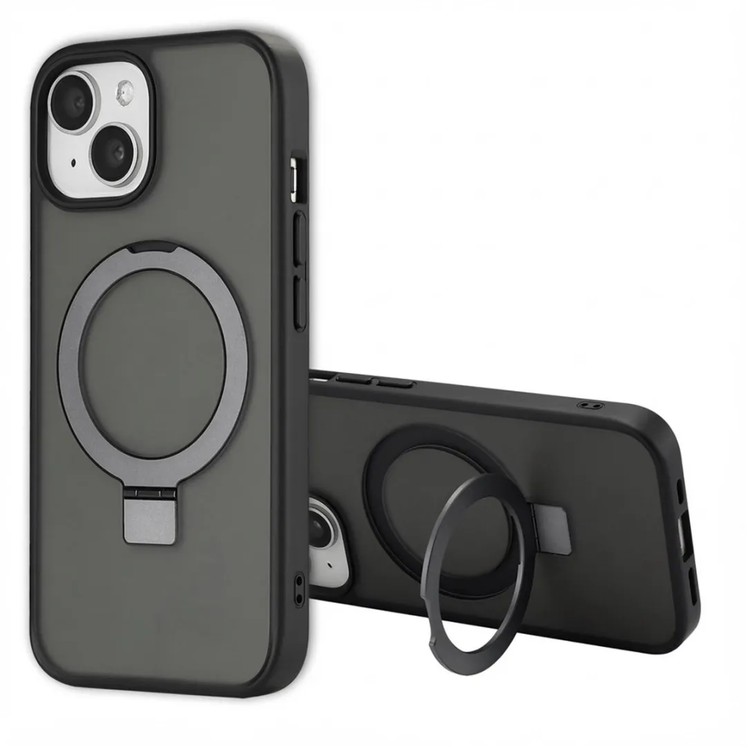 Accezz iPhone 15 MagSafe Hoesje - Zwart