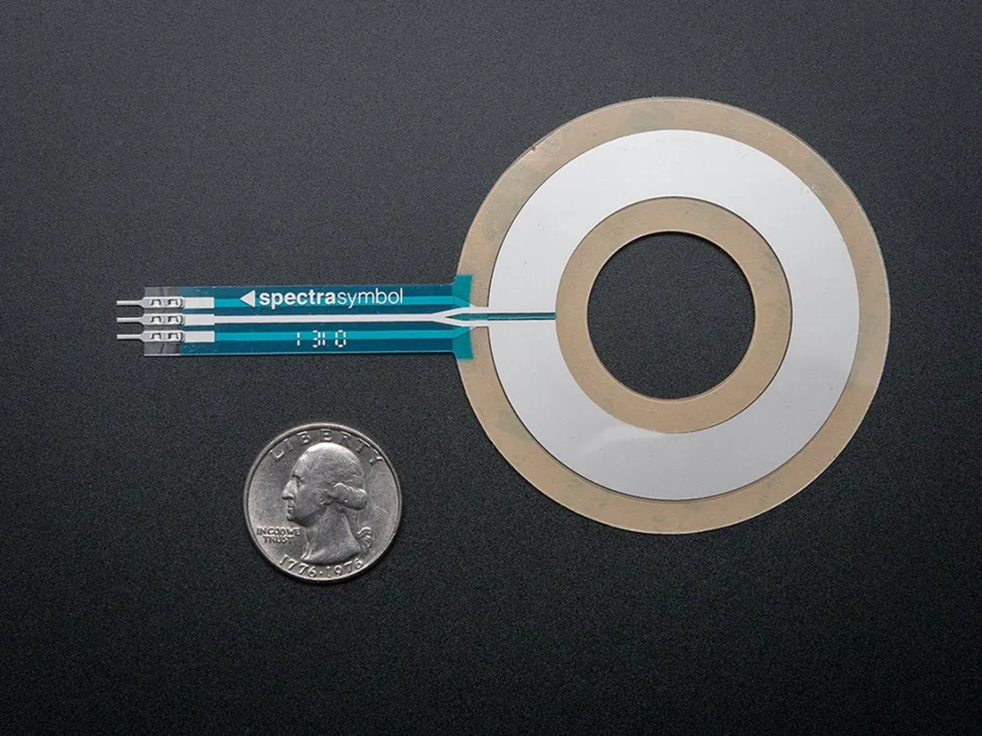 Adafruit Circular Soft Potentiometer 1069 - Meerkleurig