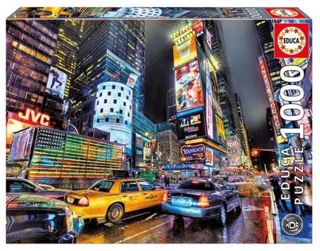 Educa Times Square New York 1000 Puzzeldelen - afbeelding 6 van 6