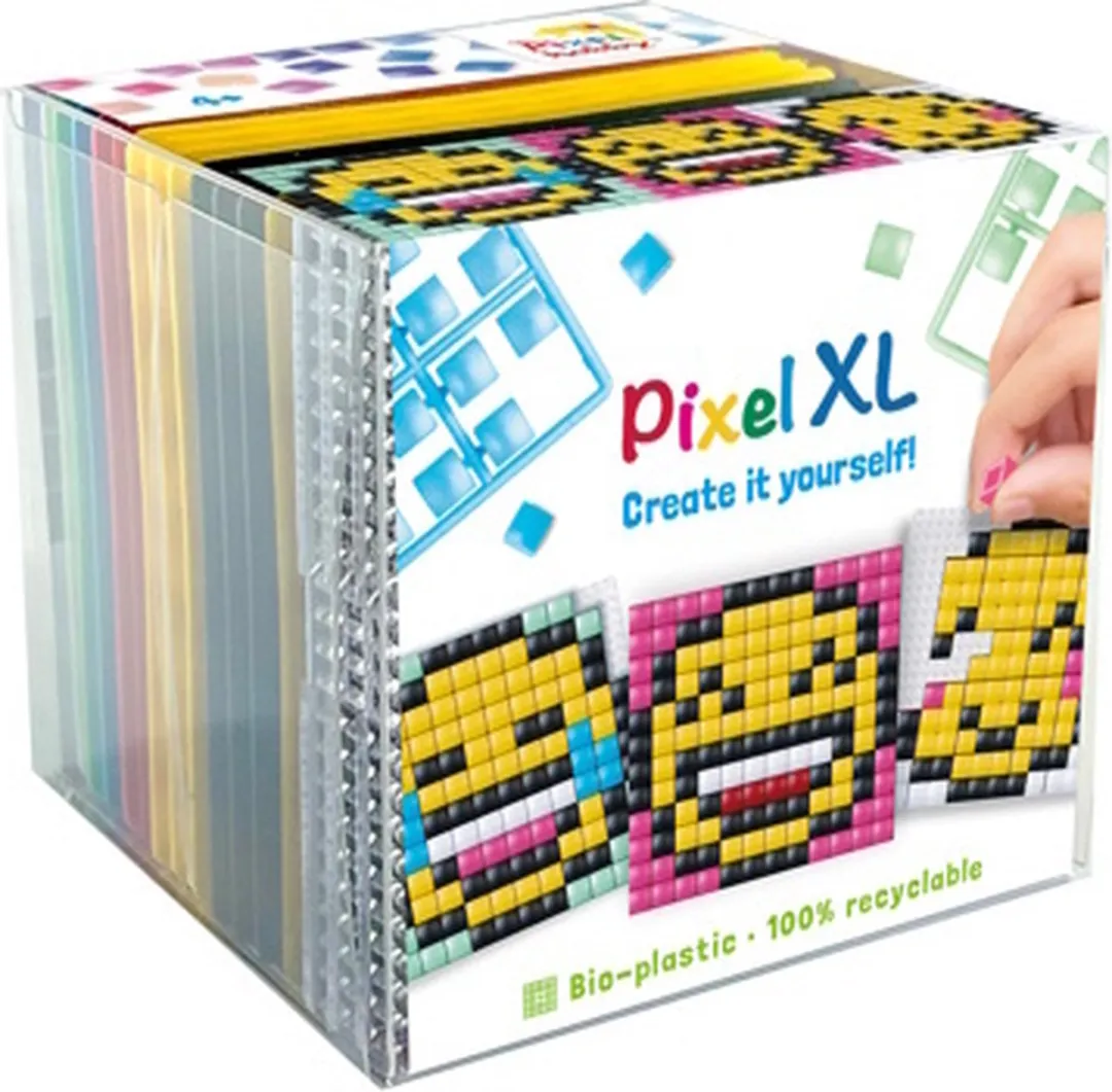 PixelHobby Pixel XL Kubusset Smiley Multicolor