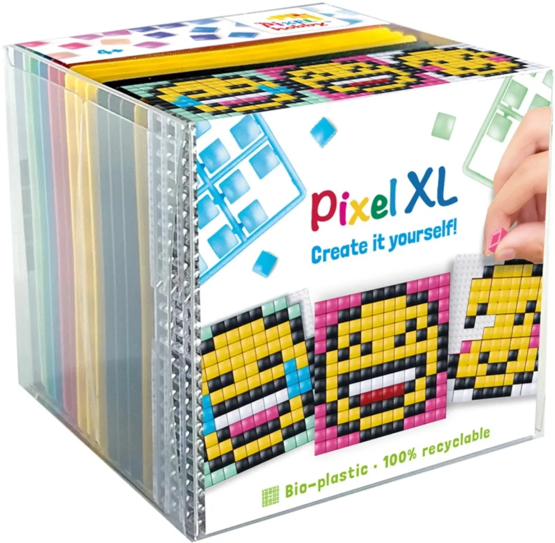PixelHobby Pixel XL Kubusset Smiley Multicolor