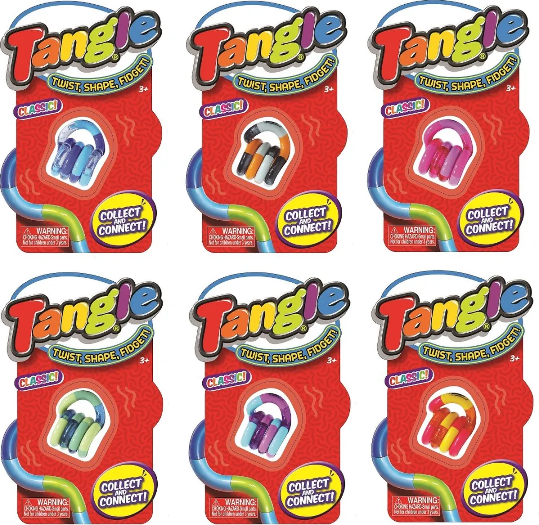 Tangle Classic Junior 3-Pack - Fidget Toy - 3 Stuks