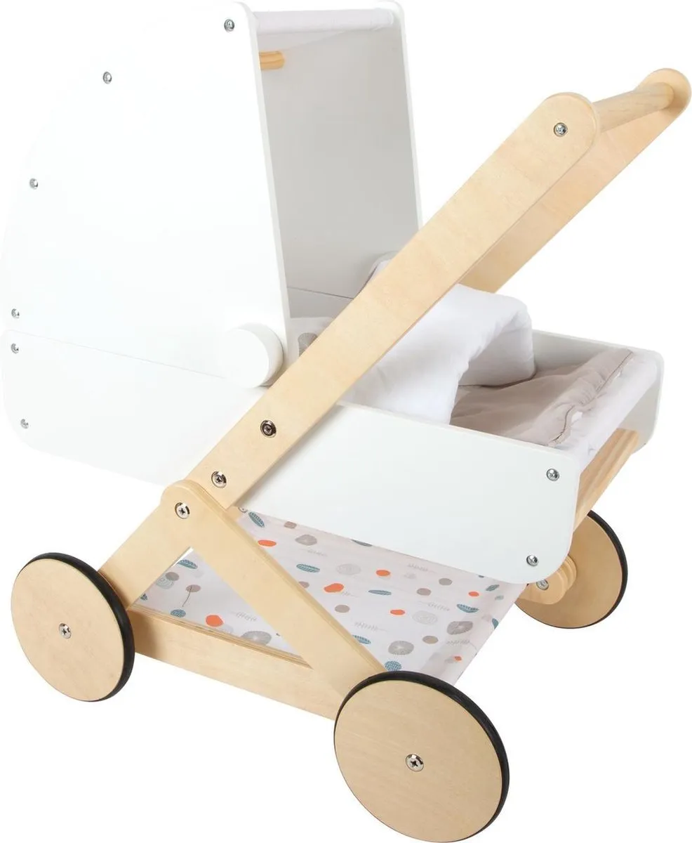 Small Foot Little Button Poppenwagen