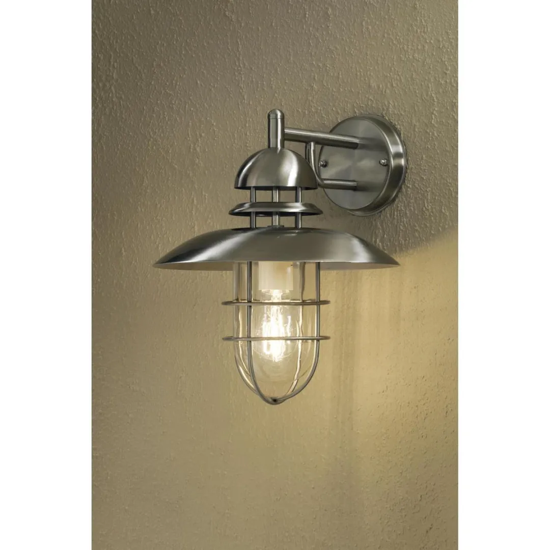 Konstsmide Sorrento Wandlamp RVS 60W - Buiten