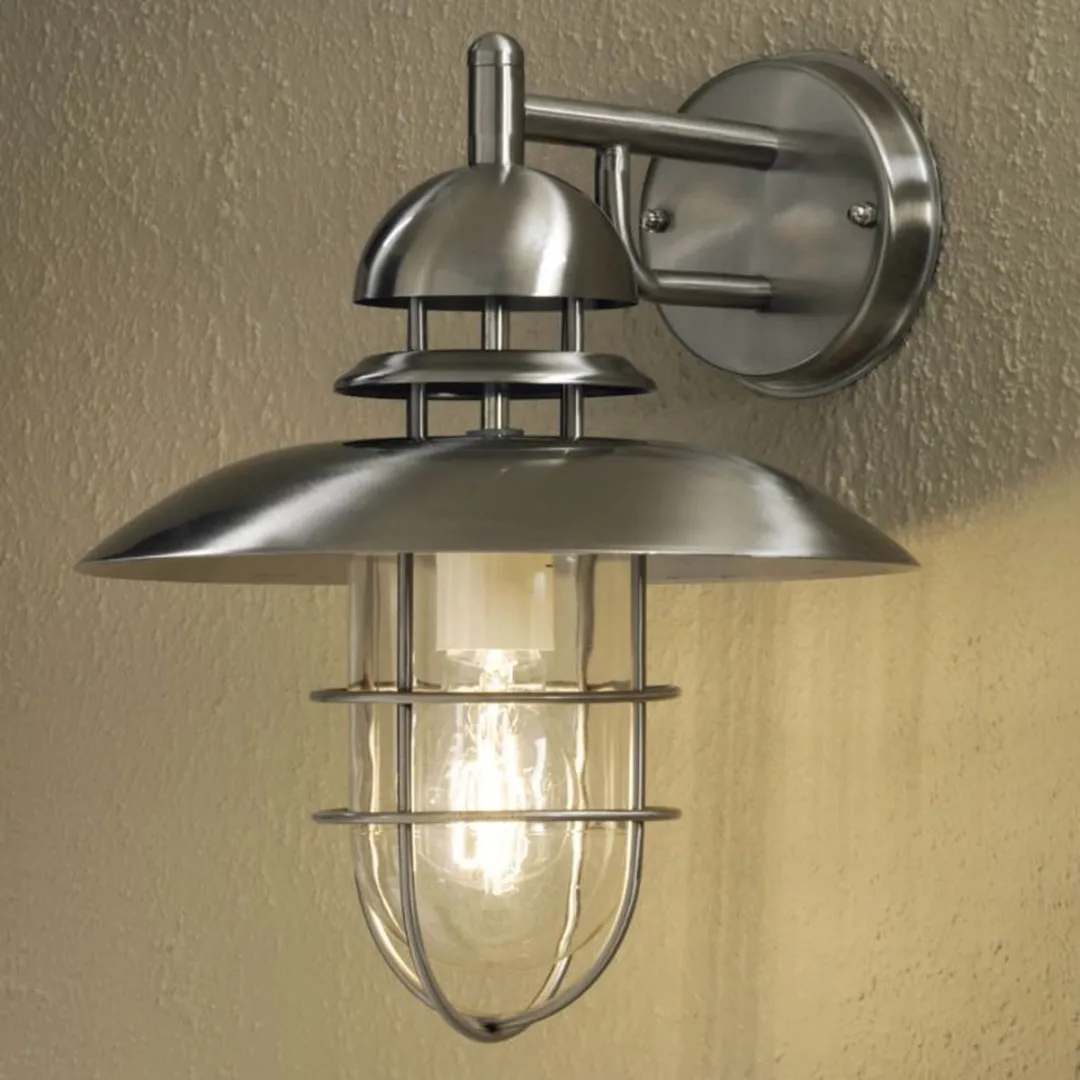 Konstsmide Sorrento Wandlamp RVS 60W