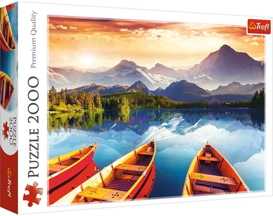 Trefl Kristalmeer Puzzle 1000 Stuks - Multicolor