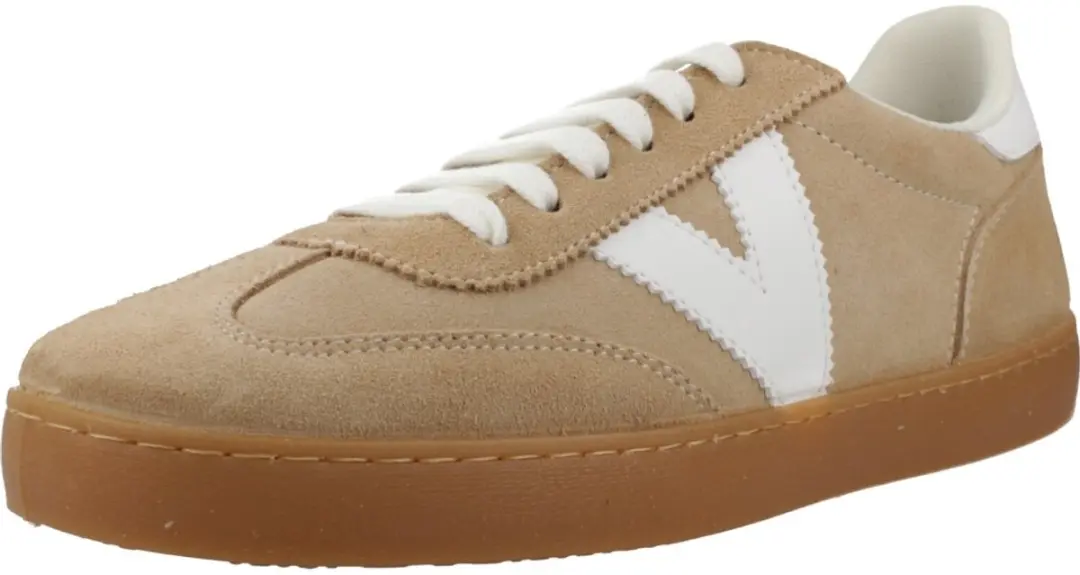 Victoria Berlin Serraje Retro Damestrainers - Bruin - afbeelding 3 van 4