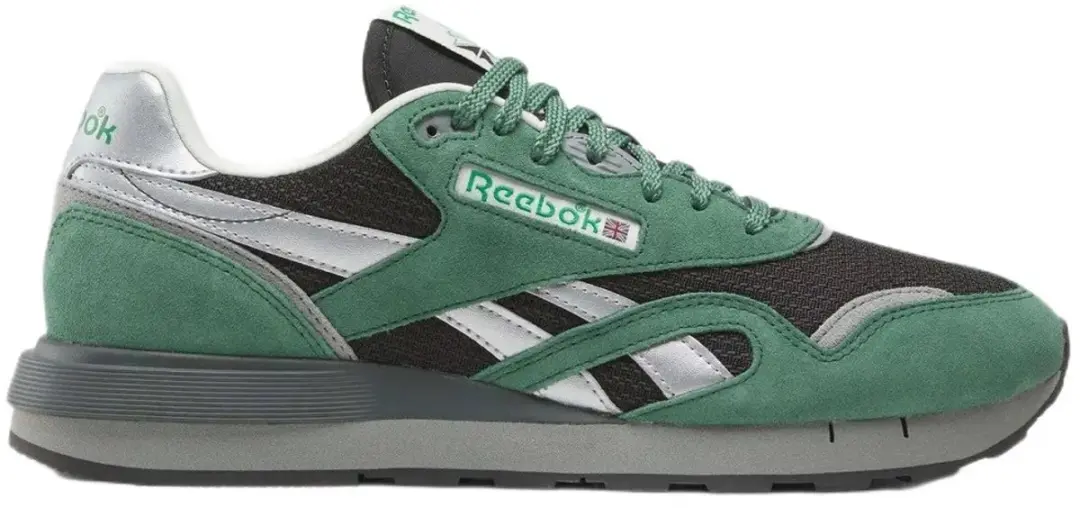 Reebok Classics Nylon 89 Schoenen Groen,Zwart EU 42 1/2 Vrouw
