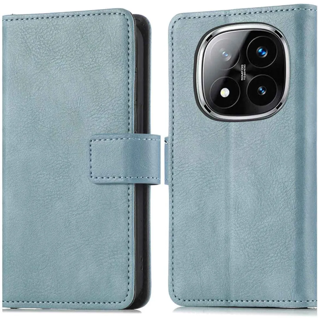 Imoshion Hoesje Xiaomi Redmi Note 14 Pro Plus 5G - 3 Pasjes - Lichtblauw