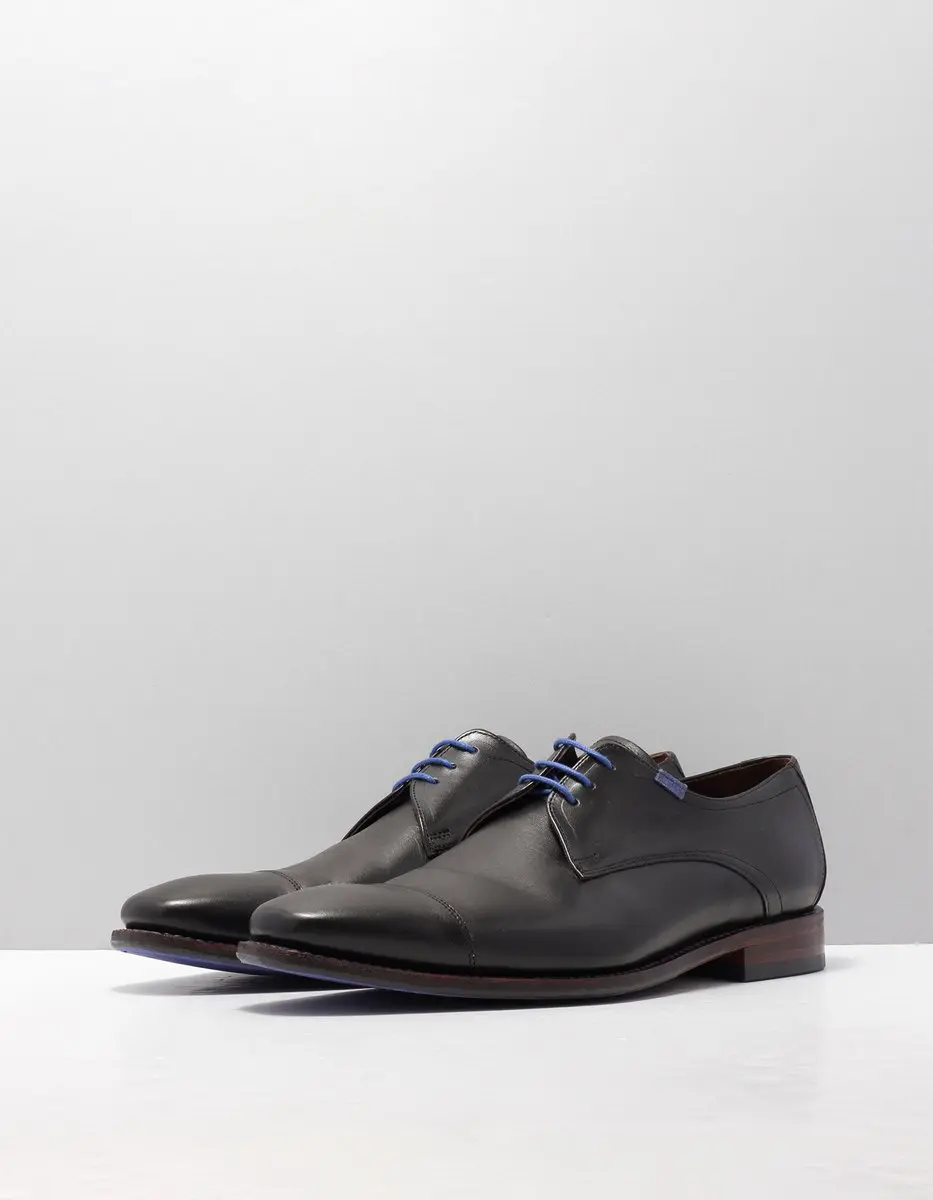 Floris van Bommel SFM Veterschoenen - Zwart - afbeelding 3 van 6