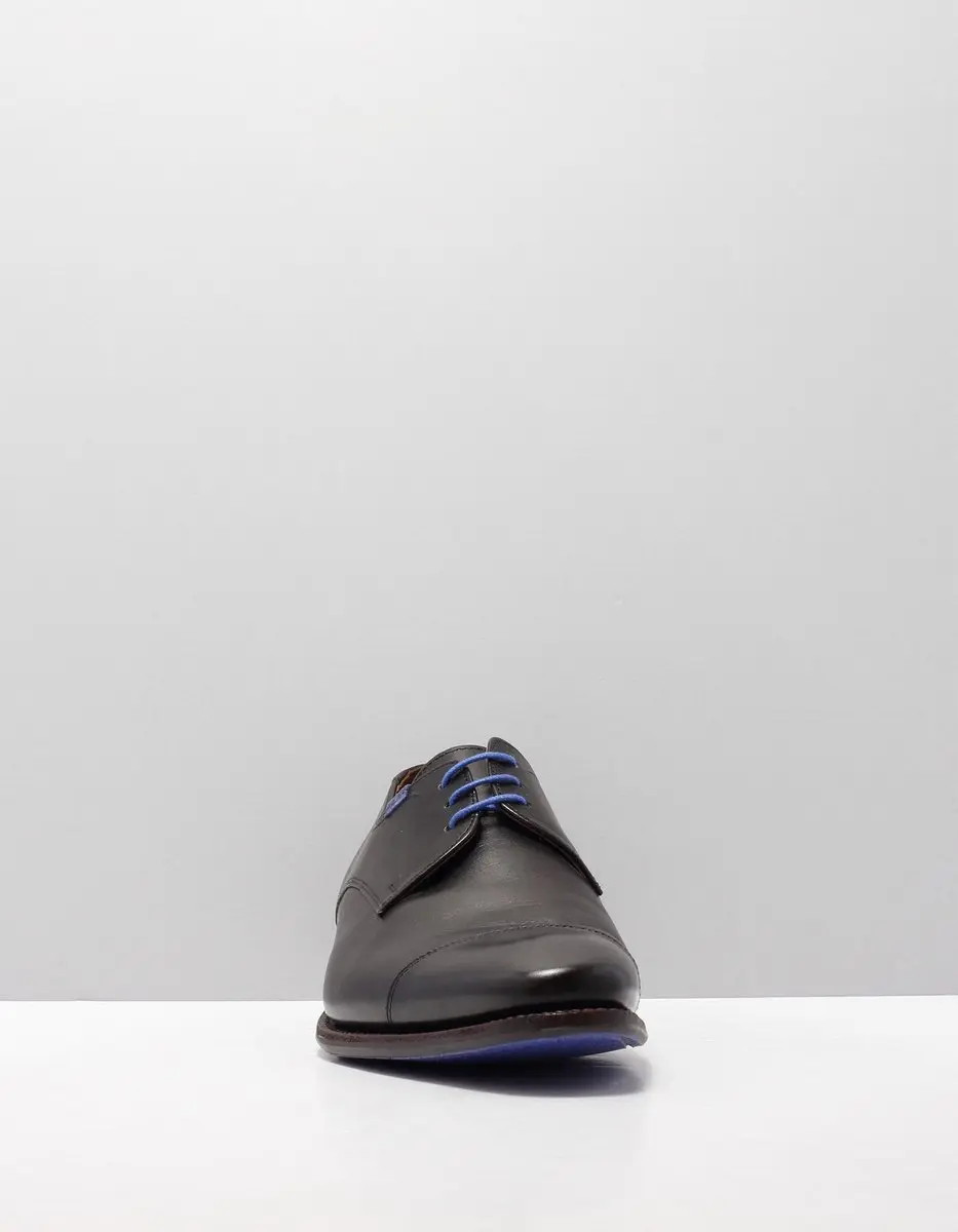 Floris van Bommel SFM Veterschoenen - Zwart - afbeelding 5 van 6