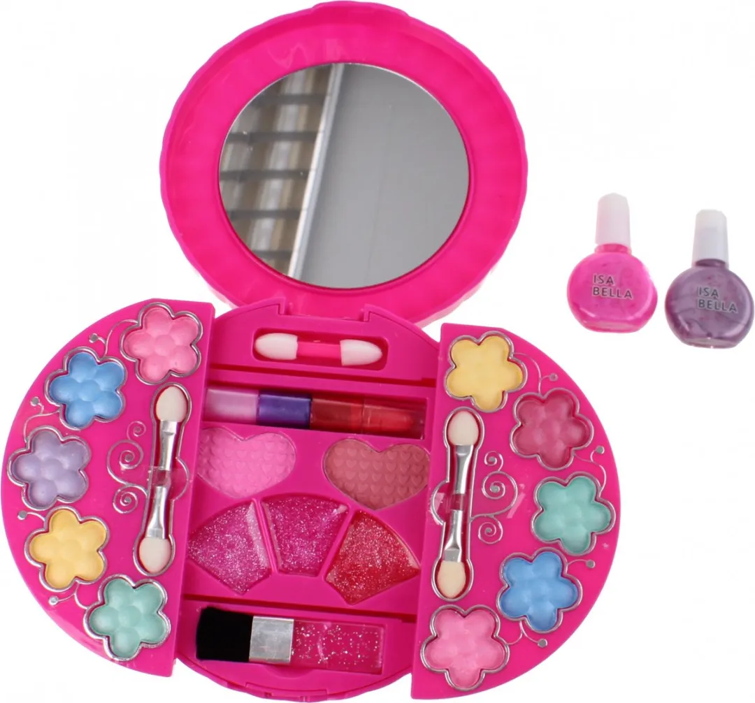 Johntoy Make-up Set Isabella 3 - Roze - 250ml