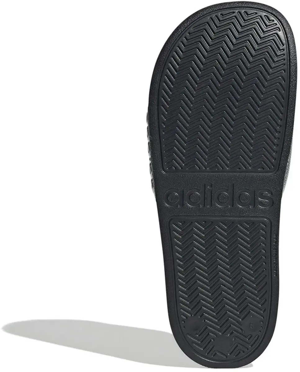 adidas Adilette Shower Slippers - Zwart/Zilver - EU 39 - afbeelding 2 van 4