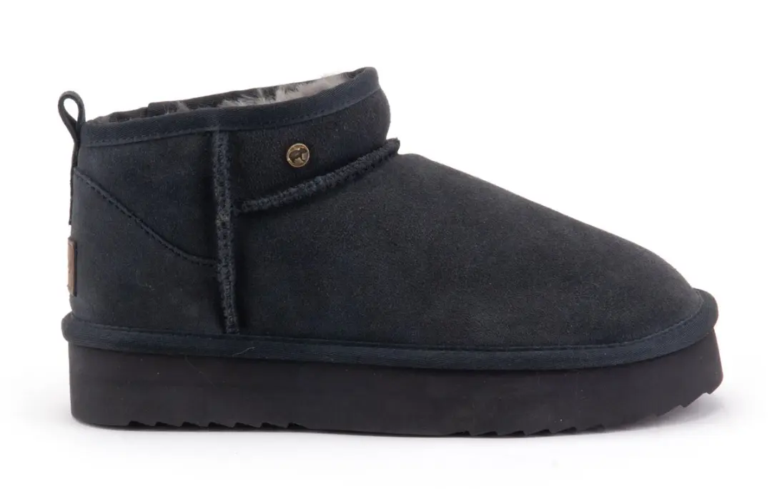 Warmbat Durack Suede Boot Plateau Dames Laarzen