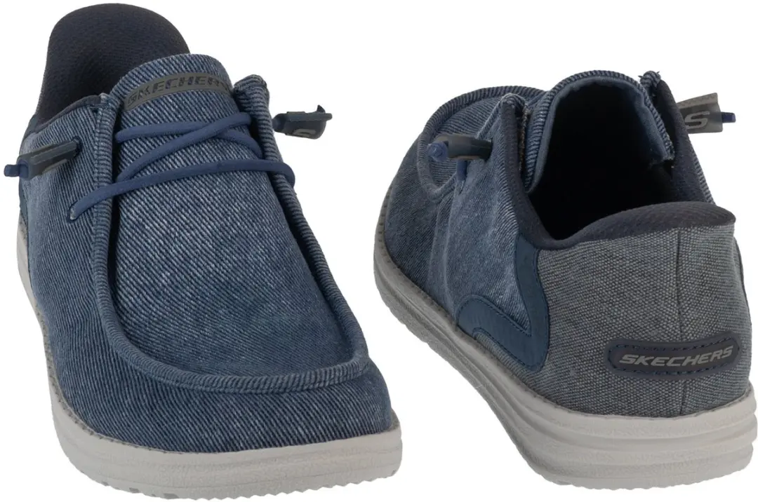 Skechers Slip-Ins Melson Coronado Sneakers - Marineblauw - afbeelding 5 van 5
