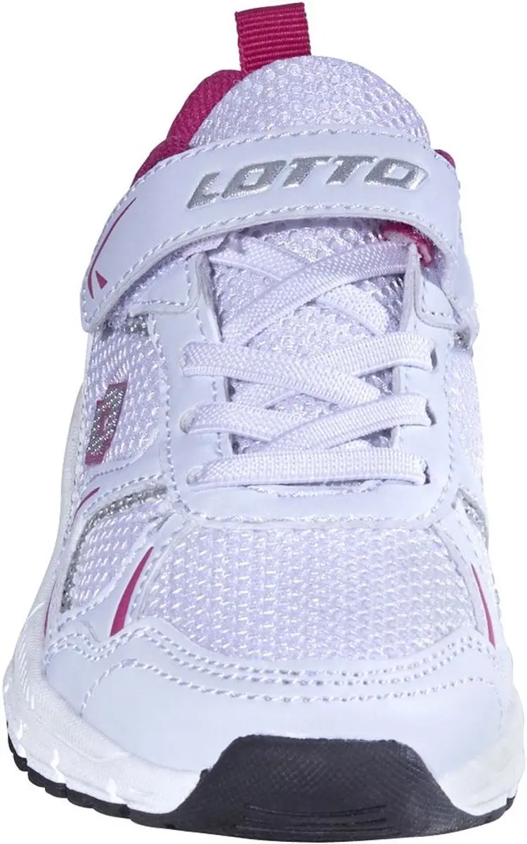 Lotto Kitaura Kinder Sneakers - Wit/Roze - 32 - afbeelding 3 van 3