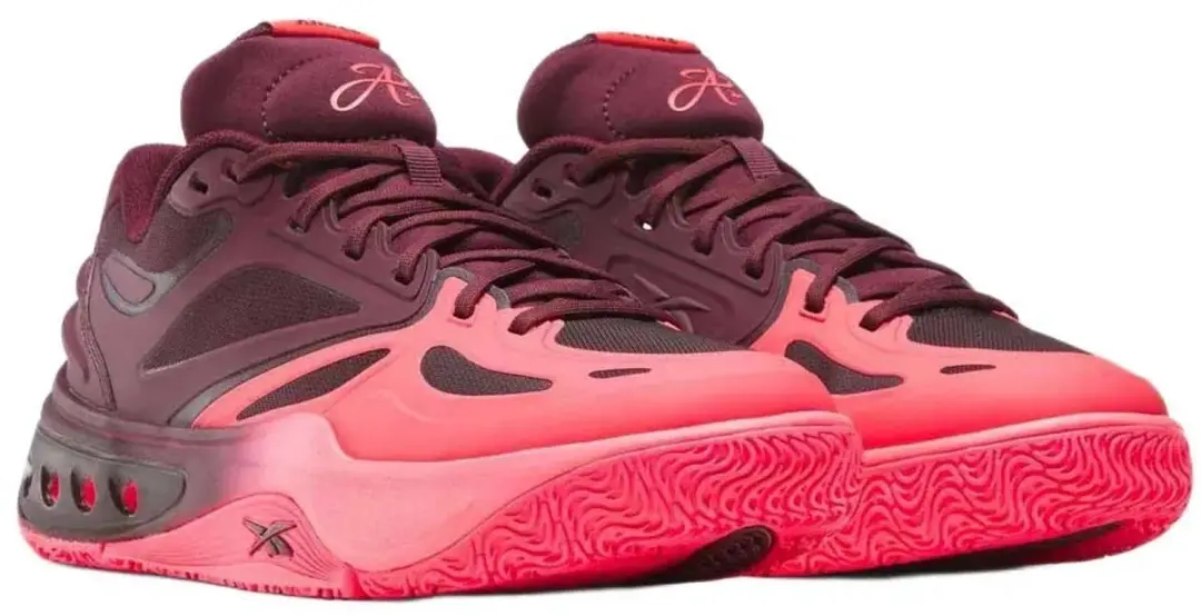 Reebok Engine A Basketbalschoenen - Black Cherry - afbeelding 2 van 4