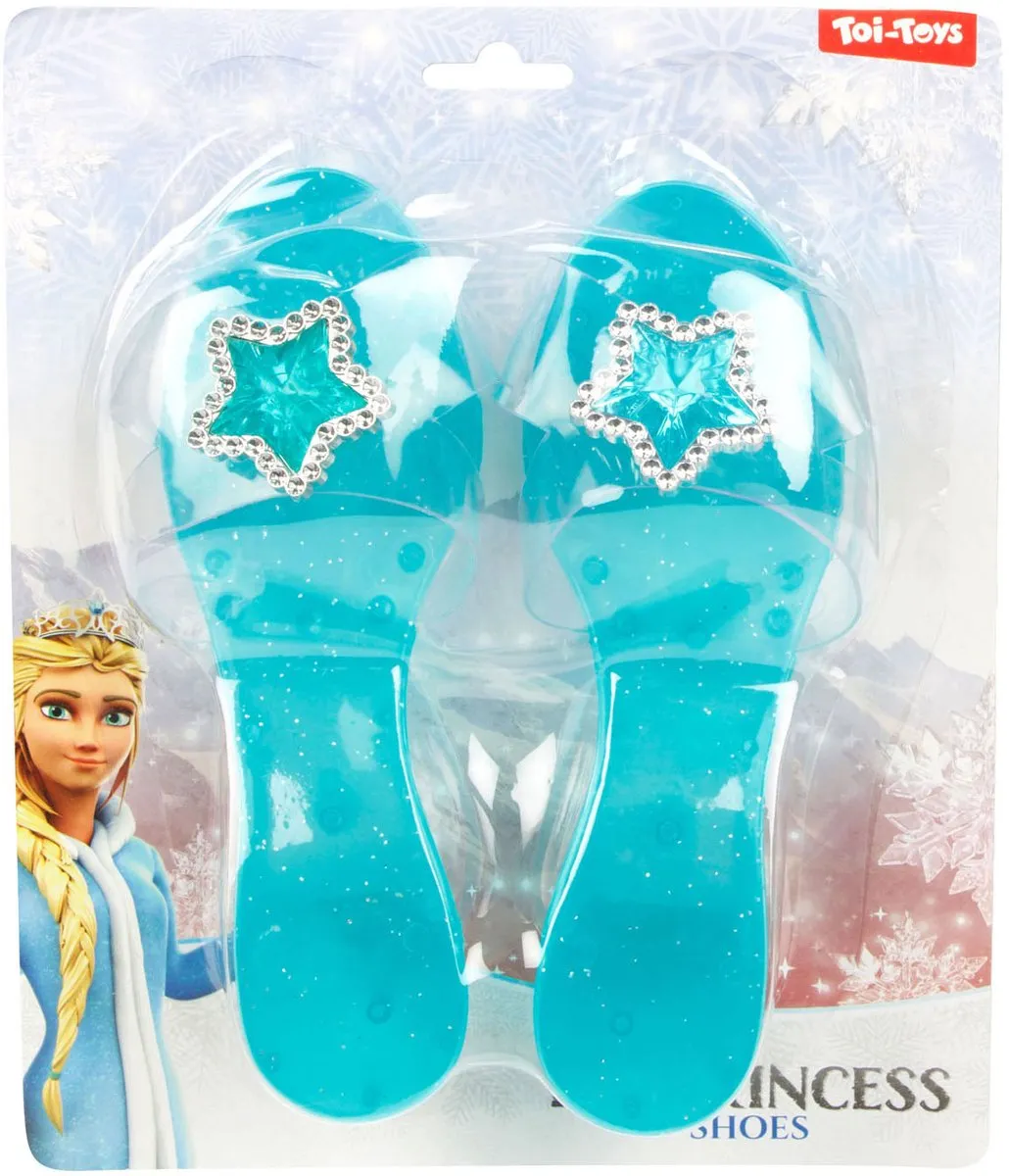 Toi-Toys Ice Princess Muiltjes Schoenen - Blauw