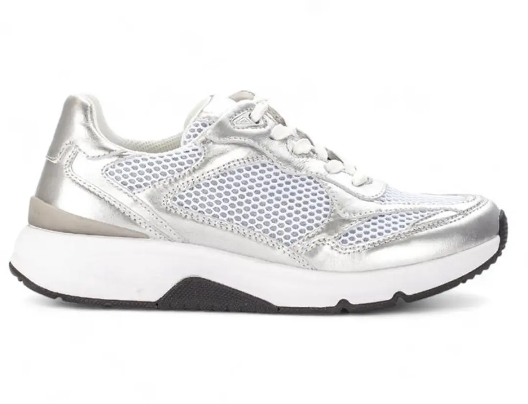 Gabor 66.893.10 10 dames veterschoenen grijs maat 38.5