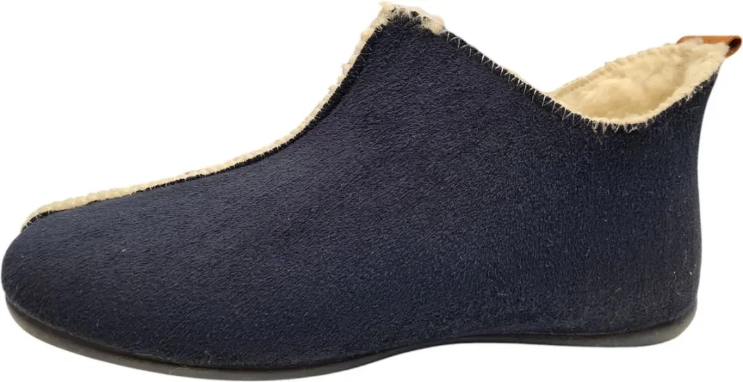 Q Fit Madrid Suede Blue Pantoffels Dichte Sloffen Blauw Suede Dames - Blauw - 43 - afbeelding 4 van 6