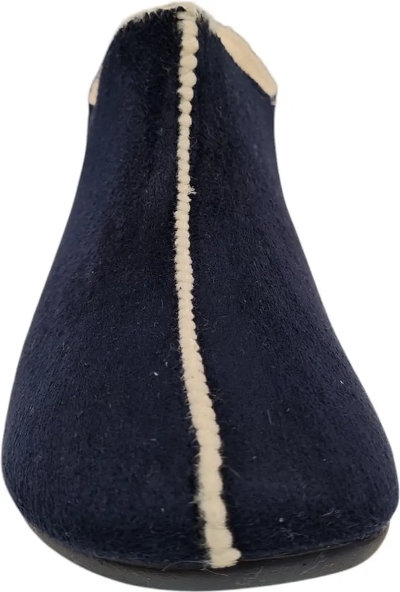 Q Fit Madrid Suede Blue Pantoffels Dichte Sloffen Blauw Suede Dames - Blauw - 43 - afbeelding 2 van 6