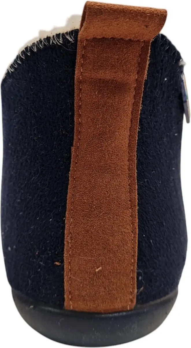 Q Fit Madrid Suede Blue Pantoffels Dichte Sloffen Blauw Suede Dames - Blauw - 43 - afbeelding 3 van 6