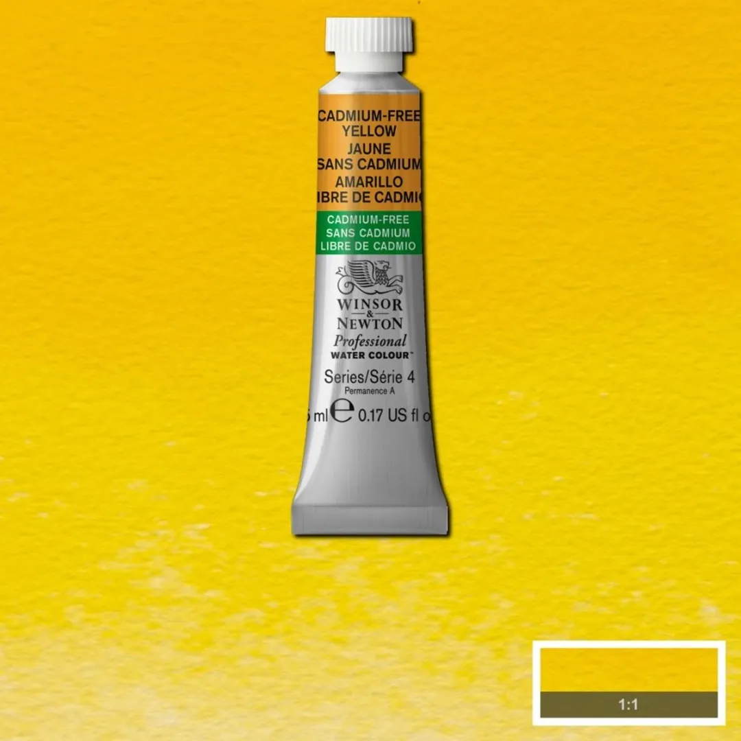 Winsor & Newton Professional Aquarelverf Cadmium-Free Yellow 5ml