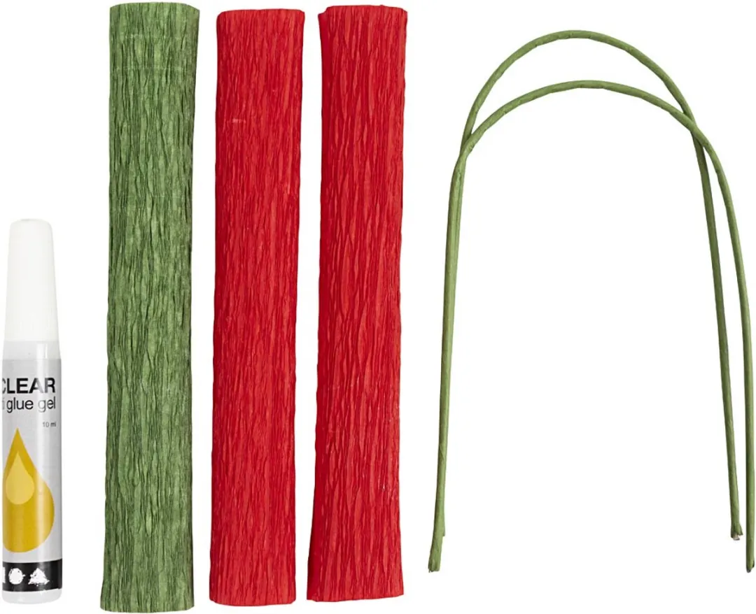 Creativ Company Mini Hobbyset Crêpepapier Rozen - Multicolor