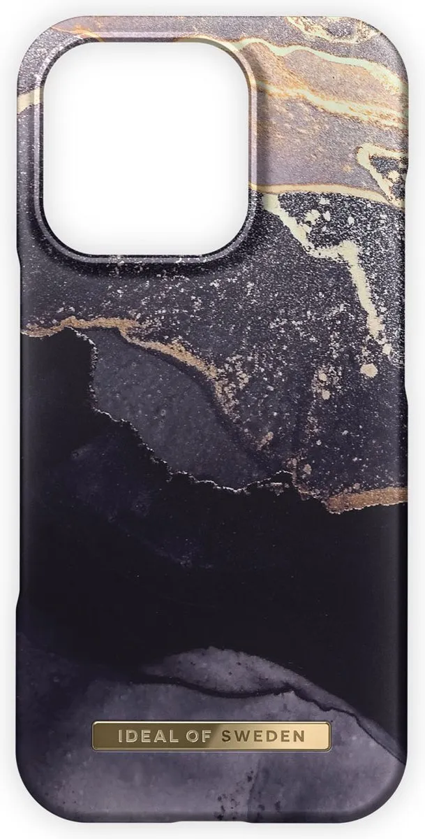 iDeal of Sweden iPhone 16 Pro Max Backcover Golden Twilight Marble