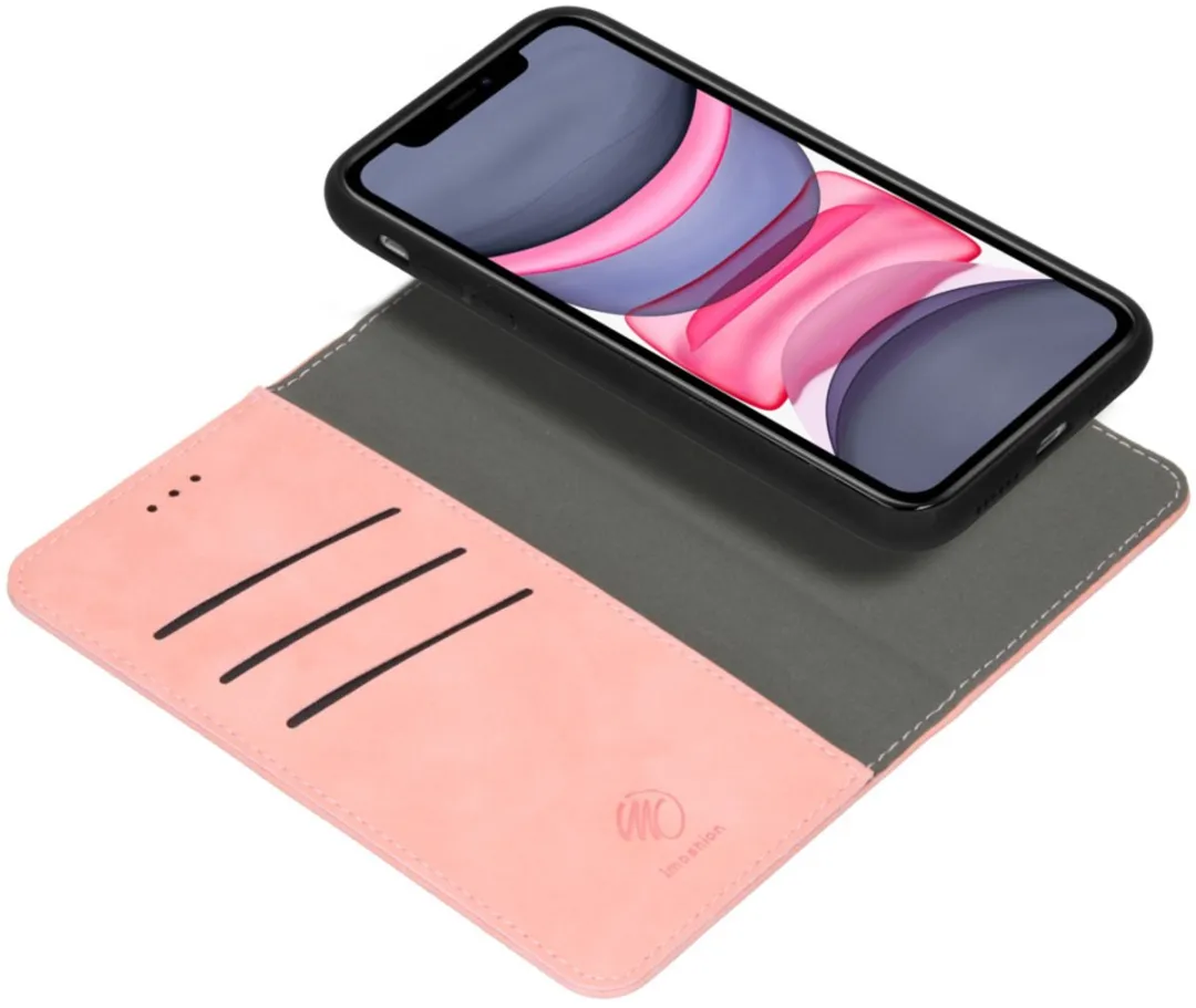 Imoshion iPhone 11 Hoesje 2-in-1 Bookcase - Roze