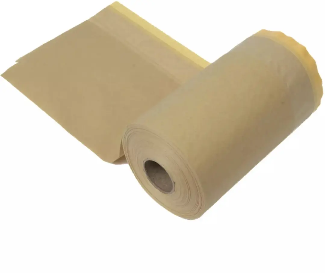 Benson Afdekpapier met tape 250 mmx 30 mtr