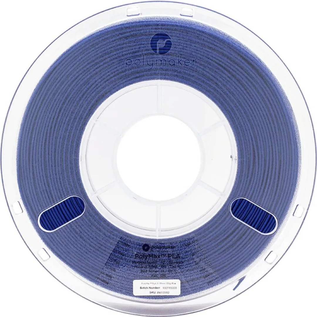 Polymaker PolyMAX Tough PLA Filament 1.75mm - 750g - Blauw
