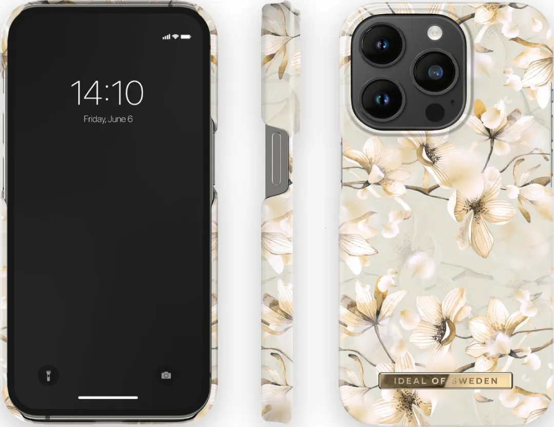 iDeal of Sweden iPhone 14 Pro Fashion Case Pearl Blossom - MagSafe