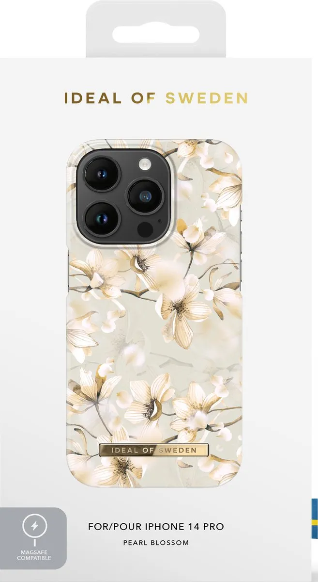 iDeal of Sweden iPhone 14 Pro Fashion Case Pearl Blossom - MagSafe