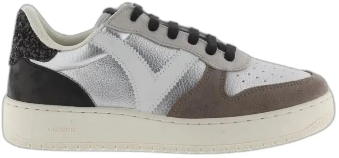 Dames sneakers van suède en metaal Victoria Madrid