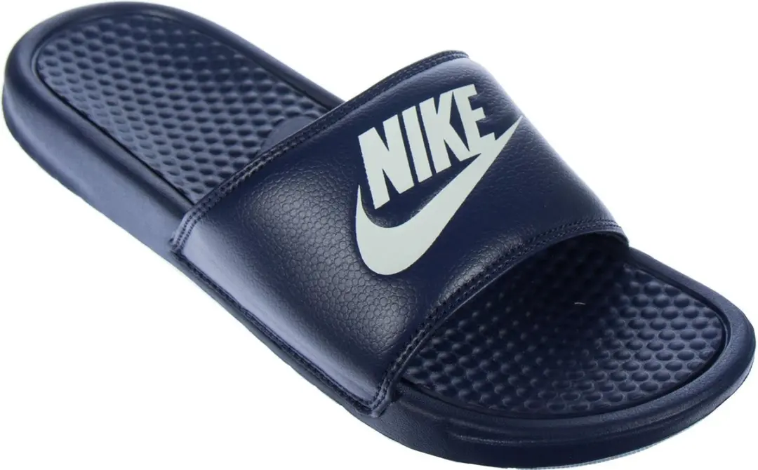 Nike Benassi JDI Slippers Unisex - Blauw - Maat 46 - afbeelding 3 van 6