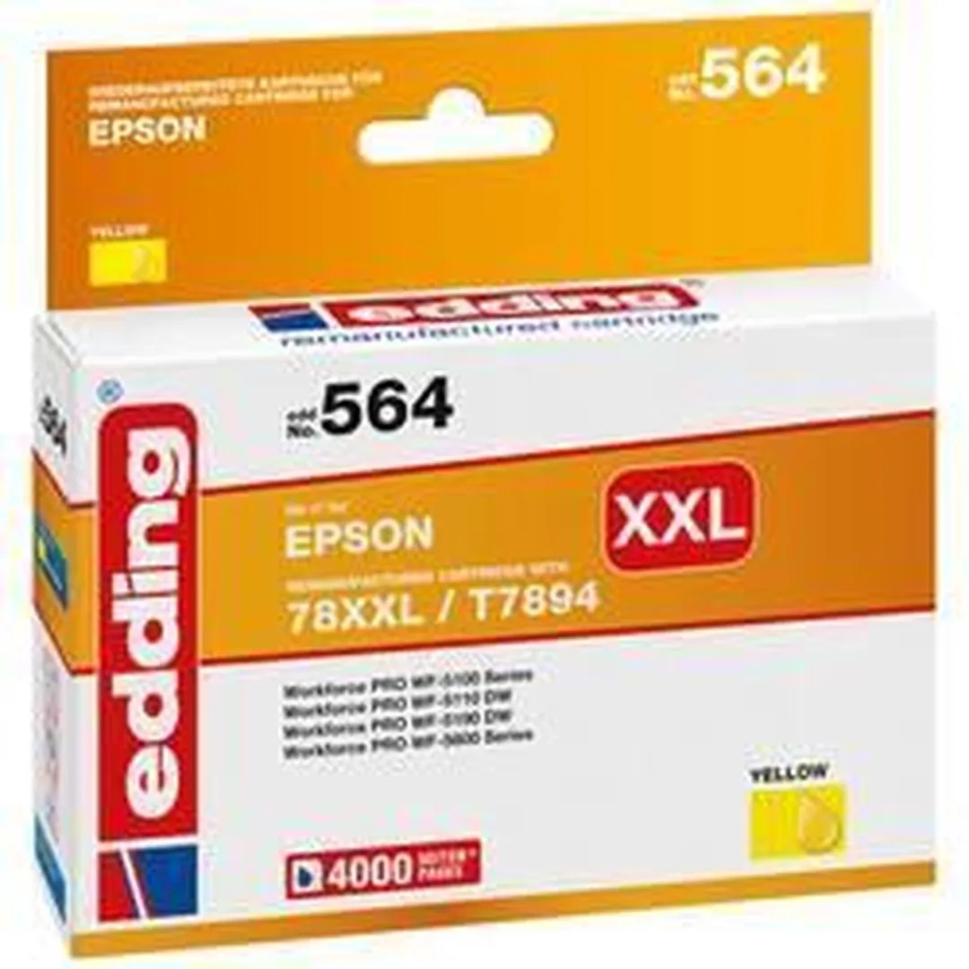 edding Inktcartridge 18-564 Geel