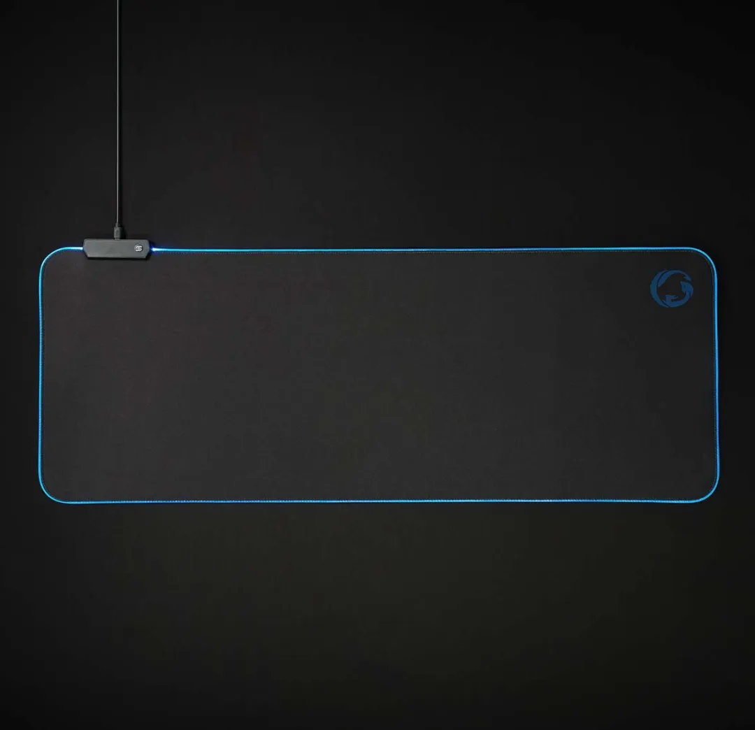 Nedis XXL Gaming Muismat 80x30cm - RGB - Antislip - Zwart