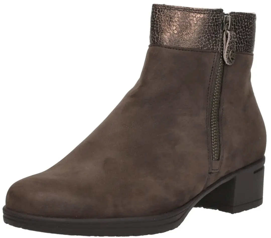 Hartjes Hip Boot Enkellaarsjes - Donkerbruin - afbeelding 3 van 6