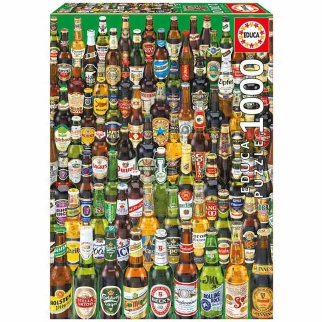 Educa Bierflesjes Puzzel 1000 Stuks - ED12736 - Meerkleurig