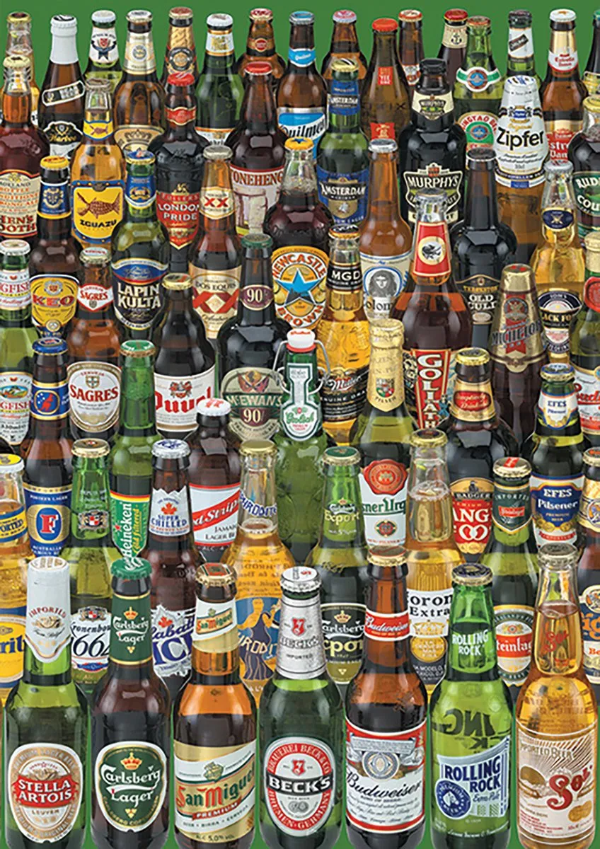 Educa Bierflesjes Puzzel 1000 Stuks - ED12736 - Meerkleurig