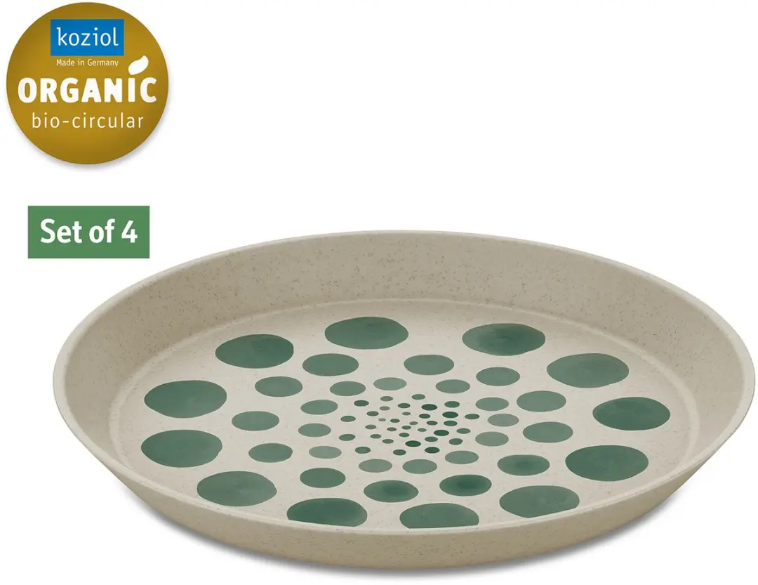Koziol Connect Monstera Bord Ø20,5cm - 4 Stuks - afbeelding 2 van 6