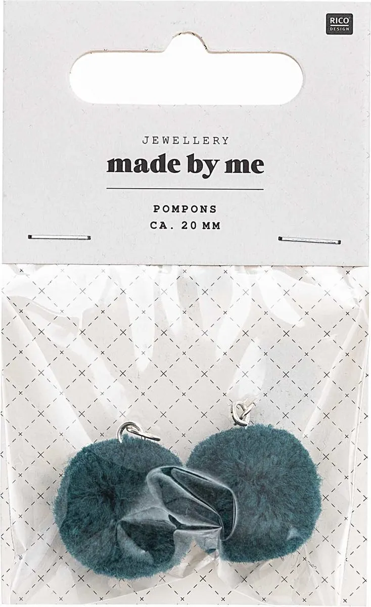 Rico Design Pompon Set 20mm - 2 Stuks