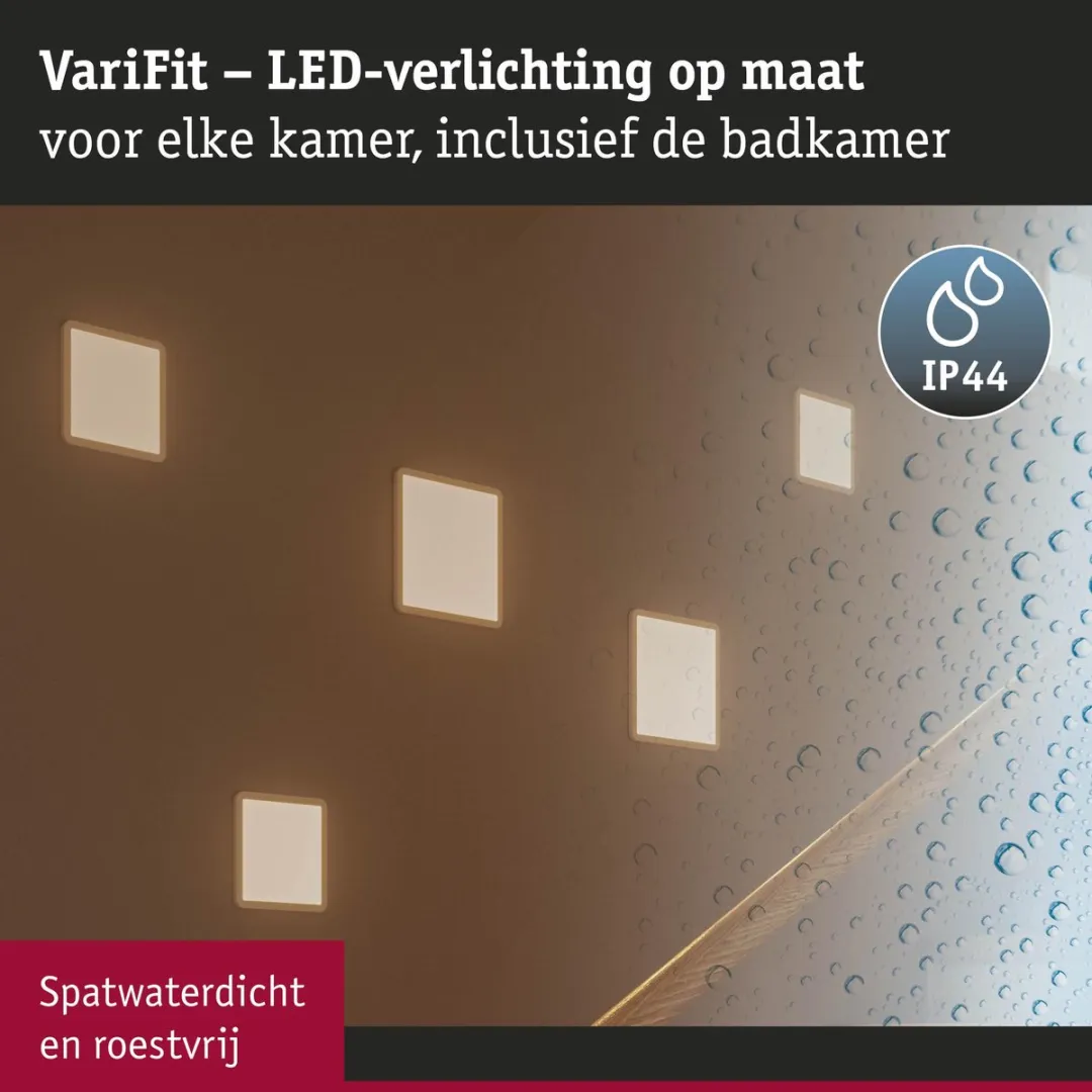Paulmann VariFit LED-inbouwpaneel Areo IP44 16W 1400lm - Wit